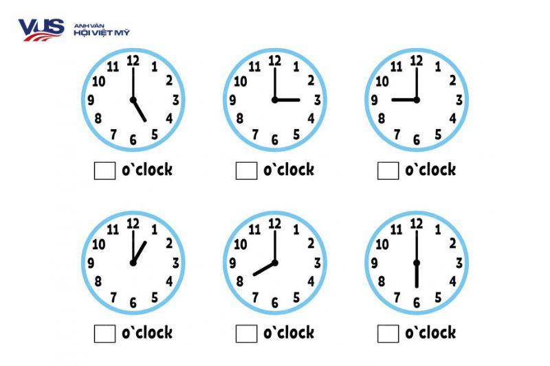 Hướng dẫn chi tiết cách đọc giờ trong tiếng Anh
