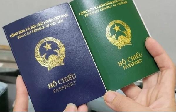 Mẫu hộ chiếu Việt Nam mới và cũ
