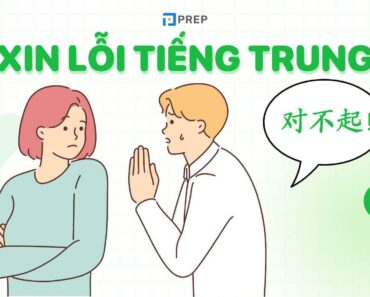 Xin lỗi tiếng Trung: Cách nói xin lỗi trong mọi tình huống