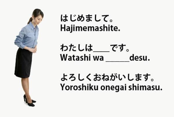 Những điều cần biết khi giới thiệu bản thân bằng tiếng Nhật
